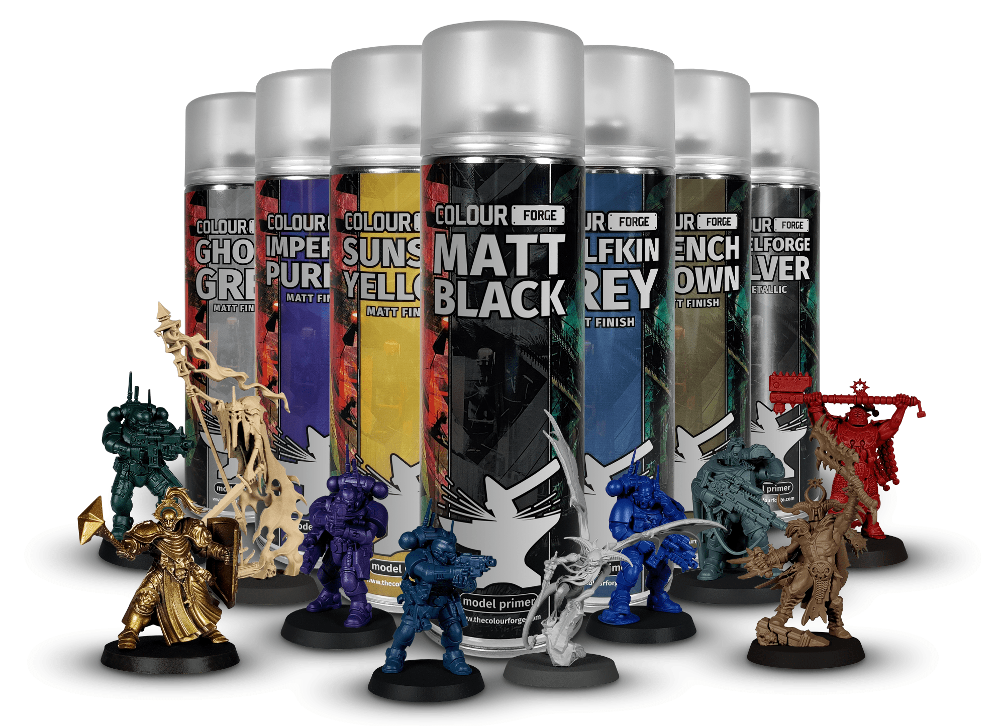 Colour Primer: Matt White - The perfect primer for miniatures