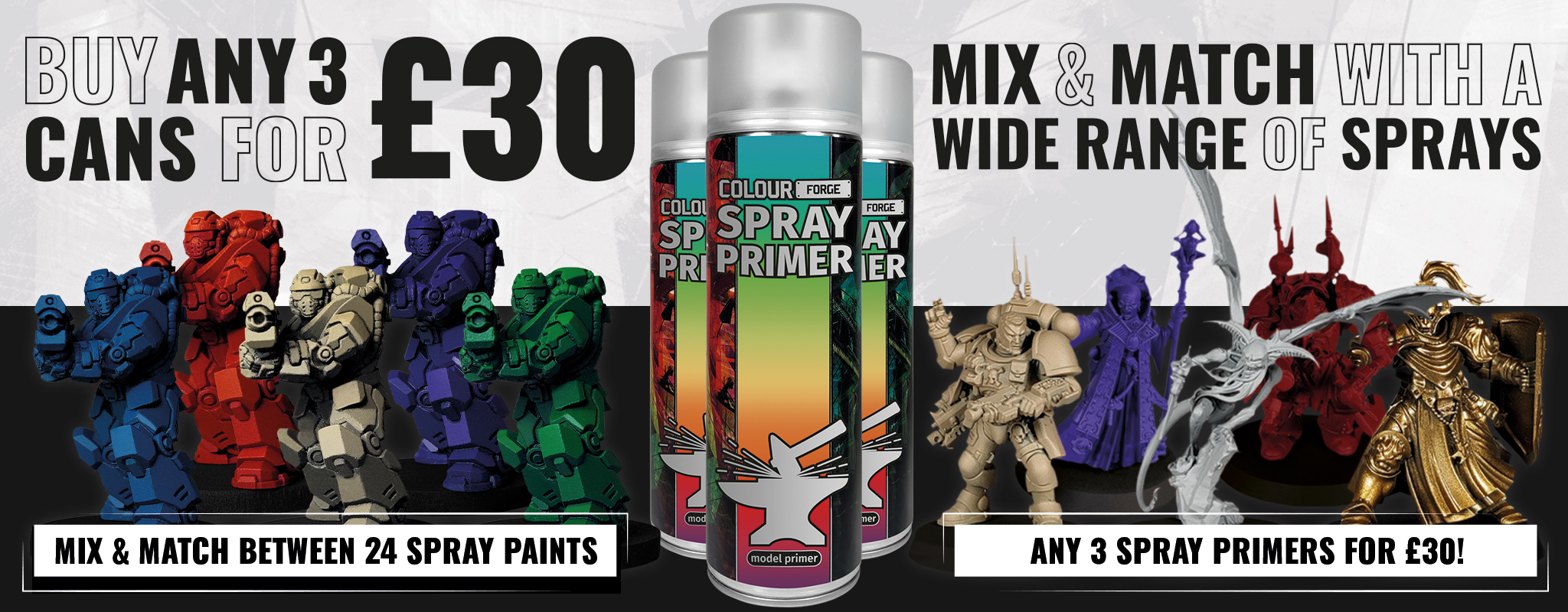 Spray Paints - The Colour Forge