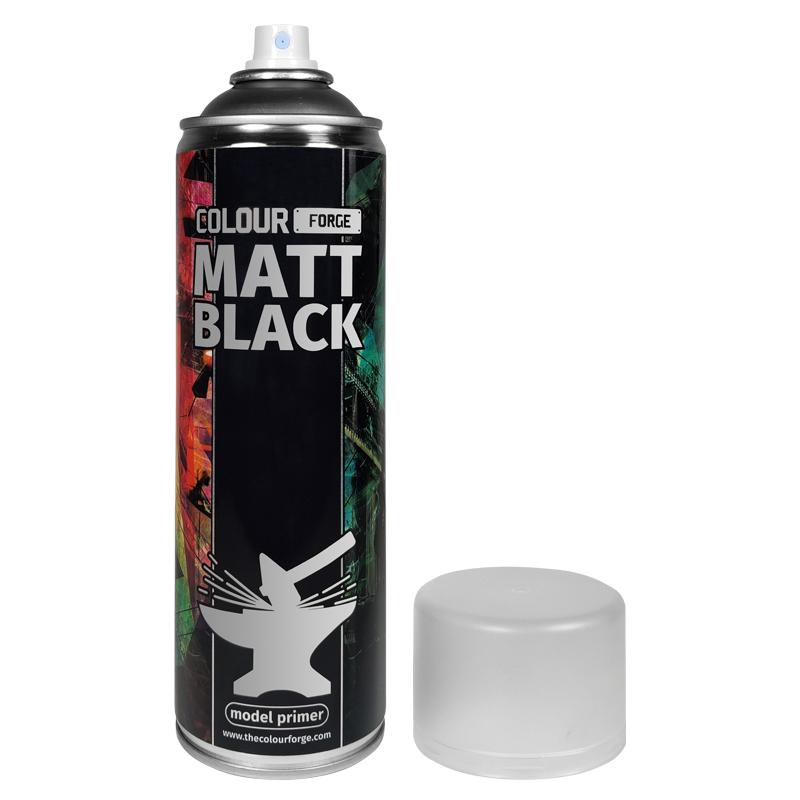 The Colour Forge    Colour Forge Spray: Matt Black (500ml) - TCF-SPR-001 - 5060843100508