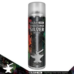 The Colour Forge    Colour Forge Spray: Steelforge Silver (500ml) - TCF-SPR-017 - 5060843101307