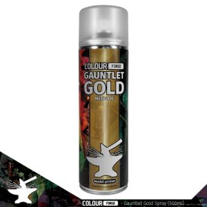 The Colour Forge    Colour Forge Spray: Gauntlet Gold (500ml) - TCF-SPR-019 - 5060843101321