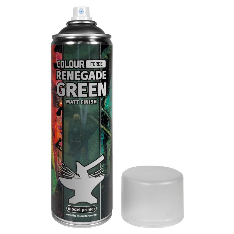 The Colour Forge    Colour Forge Spray: Renegade Green (500ml) - TCF-SPR-012 - 5060843101253