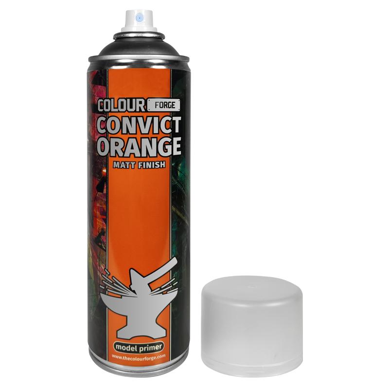 The Colour Forge    Colour Forge Spray: Convict Orange (500ml) - TCF-SPR-026 - 5060843101949