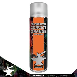 The Colour Forge    Colour Forge Spray: Convict Orange (500ml) - TCF-SPR-026 - 5060843101949