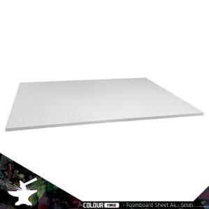 The Colour Forge    Foamboard Sheet A4 - 5mm - TCF-FOA-001 - 5060843100904