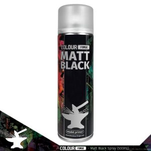 The Colour Forge    Colour Forge Spray: Matt Black (500ml) - TCF-SPR-001 - 5060843100508