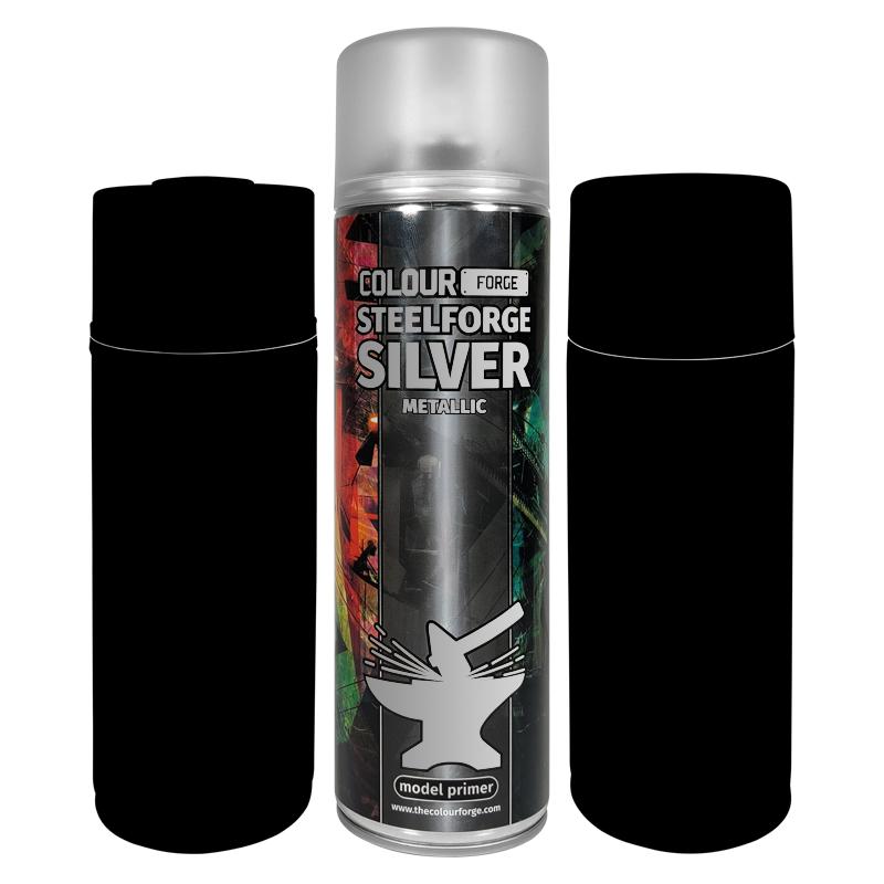 The Colour Forge    Colour Forge Spray: Steelforge Silver (500ml) - TCF-SPR-017 - 5060843101307