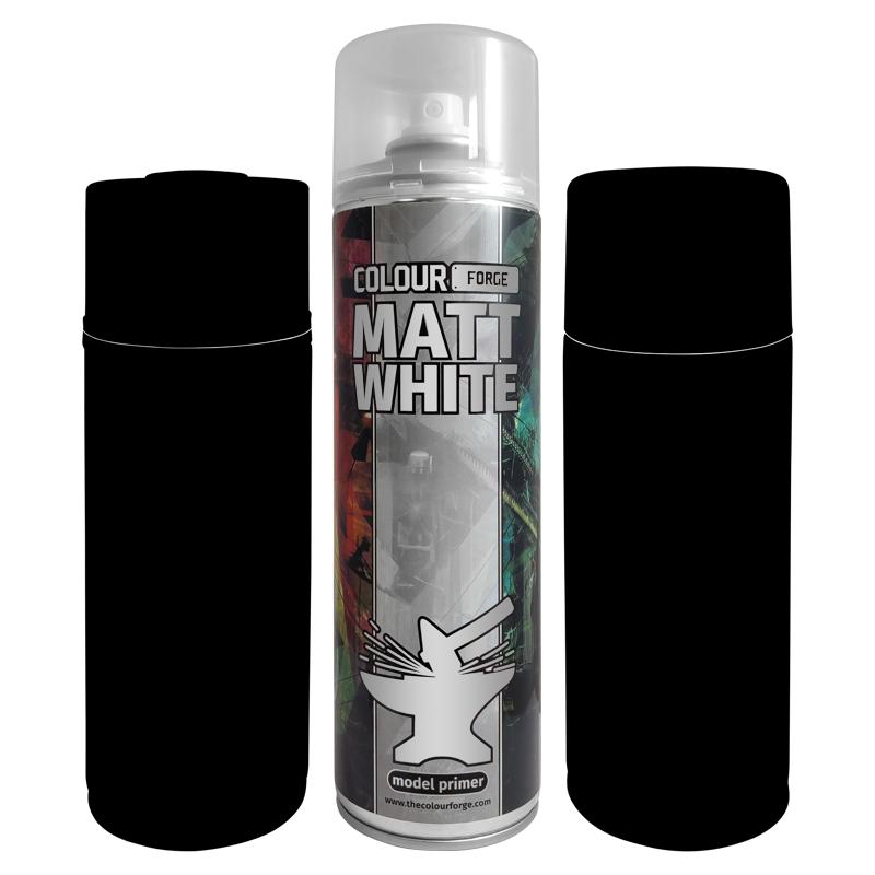 The Colour Forge    Colour Forge Spray: Matt White (500ml) - TCF-SPR-002 - 5060843100935