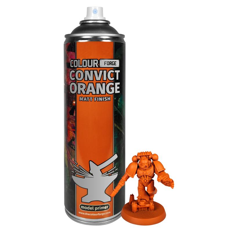 The Colour Forge    Colour Forge Spray: Convict Orange (500ml) - TCF-SPR-026 - 5060843101949