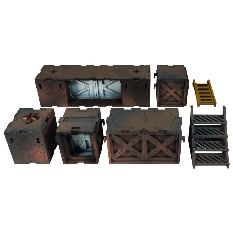 The Colour Forge    Underforge - Modular Terrian Core Set - TCF-SCI-020 - 5060843104629