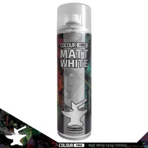 The Colour Forge    Colour Forge Spray: Matt White (500ml) - TCF-SPR-002 - 5060843100935