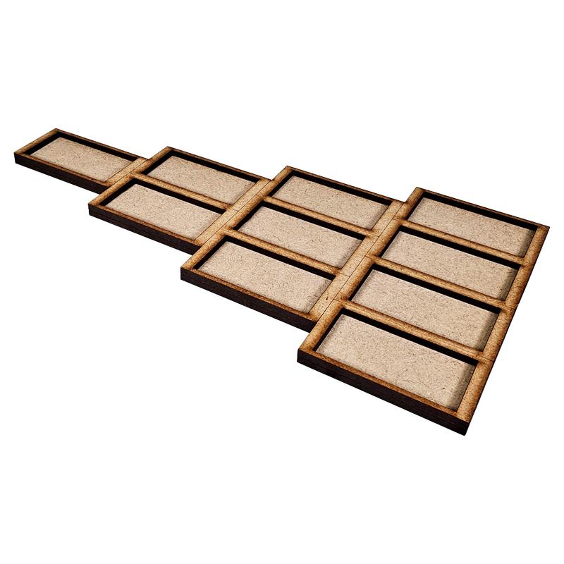 way to save you form having to rebase those classic miniatures, these The Colour Forge Converter Movement Tray 25x50mm to 30x60mm Lance - TCF-ACC-041 - 5060843103790