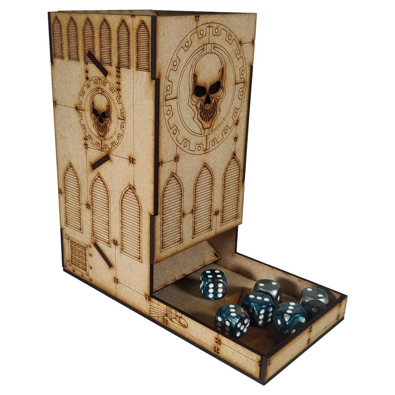 find itself a prime spot on any gaming table and be the envy of players The Colour Forge Dice Tower - Sci-Fi - TCF-ACC-015 - 5060843102427