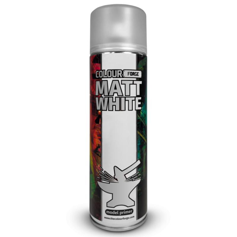 Colour Forge Matt White is an absolute white Spray Primer, perfect as a foundation for lighter, or more saturated colour schemes. The Colour Forge Colour Forge Spray: Matt White (500ml) - TCF-SPR-002 - 5060843100935