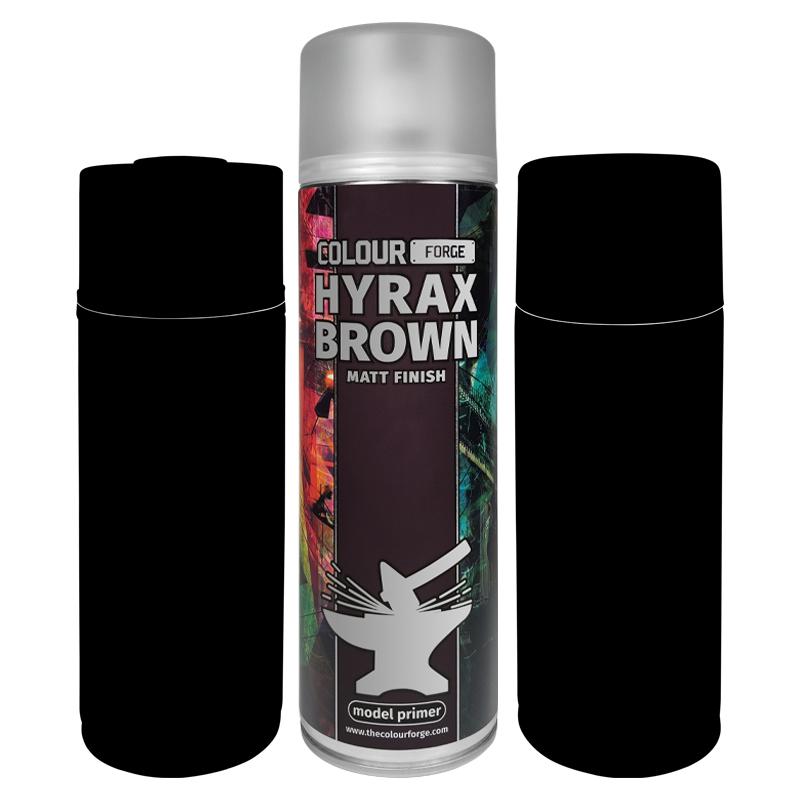 We’ve packaged our primers in XL-sized, 500ml cans AND make sure they are still affordable with no XL-sized price tag! Not only are our cans HUGE, but they are also highly pressurised. From the first spray to the last, our cans of Colour Forge spray primer will not let you down, delivering outstanding results, each and every time! The Colour Forge Colour Forge Spray: Hyrax Brown (500ml) - TCF-SPR-031 - 5060843101895