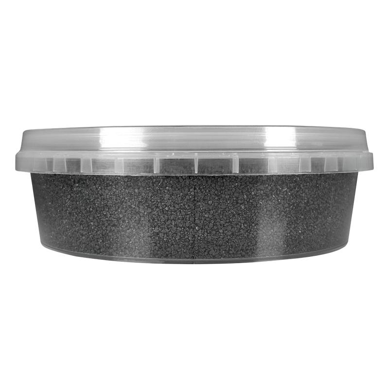 Hostile environments come in all colours and our basing range is no different! These coloured basing materials are perfect compliment to a high impact colour scheme. Glue the material down, apply an ink and drybrush over the top for a vibrant finish!This is a dried product and perfect for use straight out of the pot.Typical grit size 0.5-0.7mmThis product is provided in a sturdy tamper proof pot so you can store it conveniently. The Colour Forge Basing Sand - Obsidian Black - TCF-BAS-006 - 5060843100799