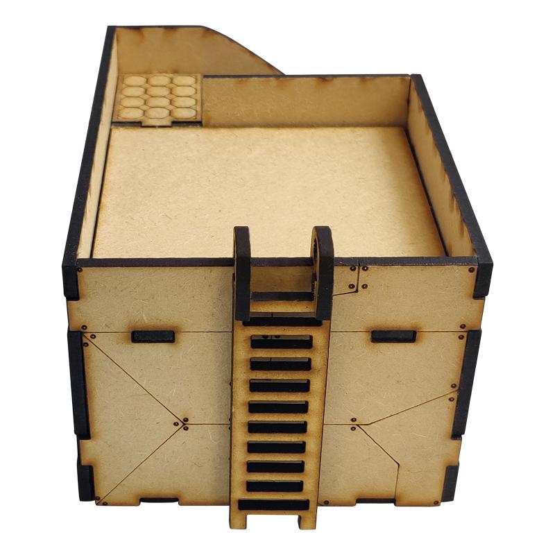 This quick and easy to assemble kit is made from 3mm mdf and is cut with precision to ensure minimal effort removing it from the sprue.This kit requires assembly. The Colour Forge Sci-Fi Walkways & Ladders - TCF-SCI-008 - 5060843100652