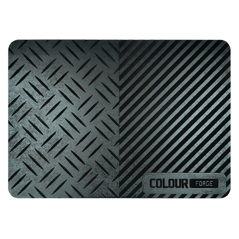 Dry Brush Palette - MaxiAre you looking to take your drybrushing to the next level? Tired of getting a chalky finish on your models from using a paper towel to take away excess paint. Well look no further than the new range of Dry Brush Paletes from the Colour Forge.These Dry Brush Palettes are available in a range of 5 sizes (XXL, XL, Maxi, Midi & Mini) to suit your hobby sprace requirements and are specifically designed with drybrushing in mind. Whichever size you choose you will be rewarded with a palette that has been developed to improve your drybrushing game. The Dry Brush Palette range from the Colour Forge are laser cut and etched from 3mm MDF. Unique patterns and designs embedded in the product allow you to work your drybrush around the palette removing paint in a smooth and consistent manner, ensuring a great finish. The end result is smoother, cleaner and ultimately gives you greater control over your drybrushing allowing you to take your painting to the next level.Palettes are supplied unpainted and require priming before use. We recommend using any Colour Forge spray primer for the best results. Top tip - The Dry Brush Palette range from the Colour Forge are reusable. When you have saturated your palette with paint simply respray with Colour Forge spray primer to reset the palette and you're good to go!Dimensions 210mm x 149mm x 3mm The Colour Forge Dry Brush Palette - Maxi - TCF-ACC-016 - 5060843103417