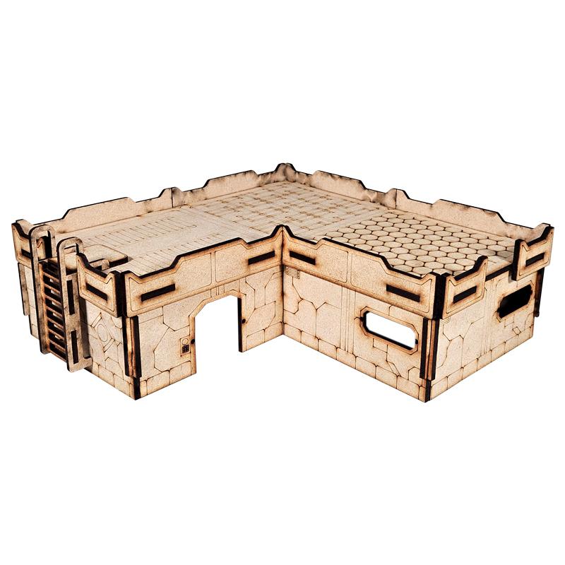 The Yutang - Shentang terrain kit from the Colour Forge is perfect for games of Infinity and will provide you with a great looking piece of terrain for you to fight over! The Colour Forge Infinity Infinity Terrain - Yutang-Shentang - TCF-SCI-017 - 5060843103516