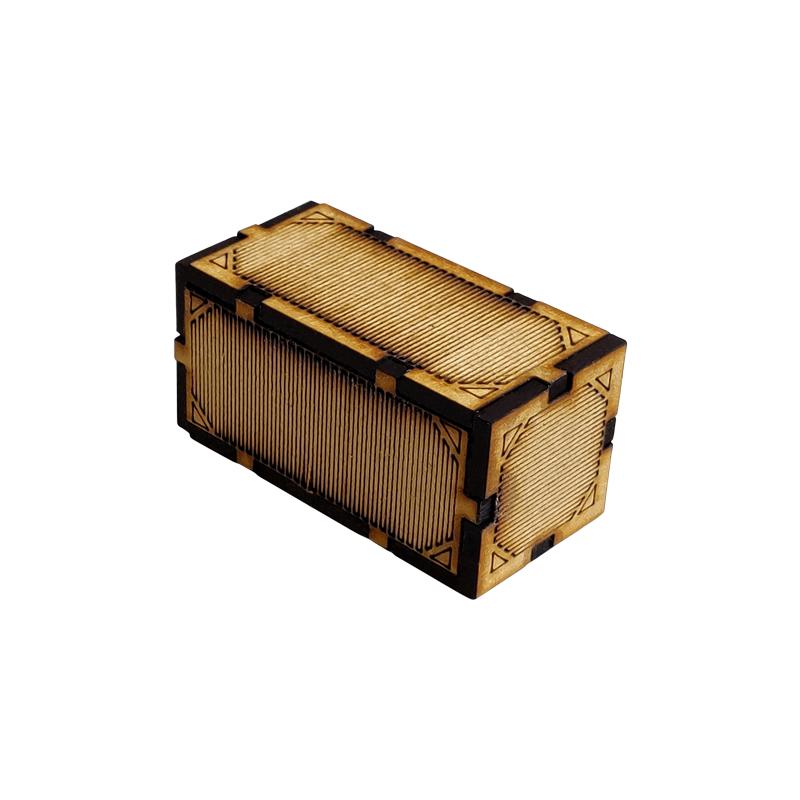 This Sci-Fi Container Set is a great addition to any 25-32mm sci-fi table!Contents:1x Large container1x Small container1x Large crate 1x Small crateDimensions: Large container - (Width: 108mm) (Depth: 60mm) (Height: 60mm)Small container - (Width: 71mm) (Depth: 36mm) (Height: 36mm)Large crate - (Width: 36mm) (Depth: 36mm) (Height: 36mm)Small crate - (Width: 20mm) (Depth: 20mm) (Height: 20mm)This quick and easy to assemble kit is made from 3mm mdf and is cut with precision to ensure minimal effort removing it from the sprue.This kit requires assembly. The Colour Forge Sci-Fi Container Set - TCF-SCI-011 - 5060843100775