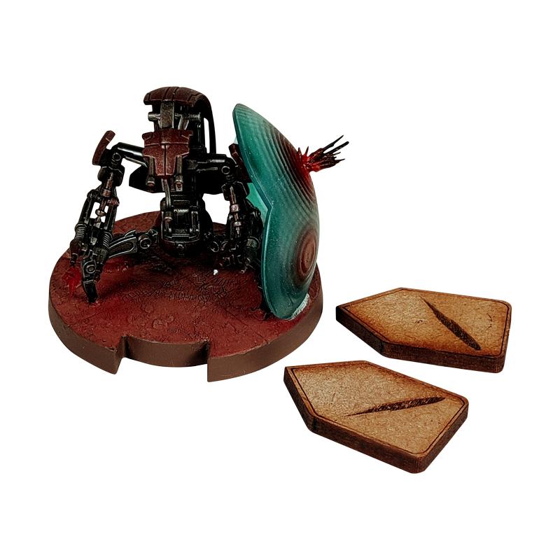 Measurements 166mm x 138mm x 3mm The Colour Forge Wound Marker Set - TCF-ACC-019 - 5060843103448