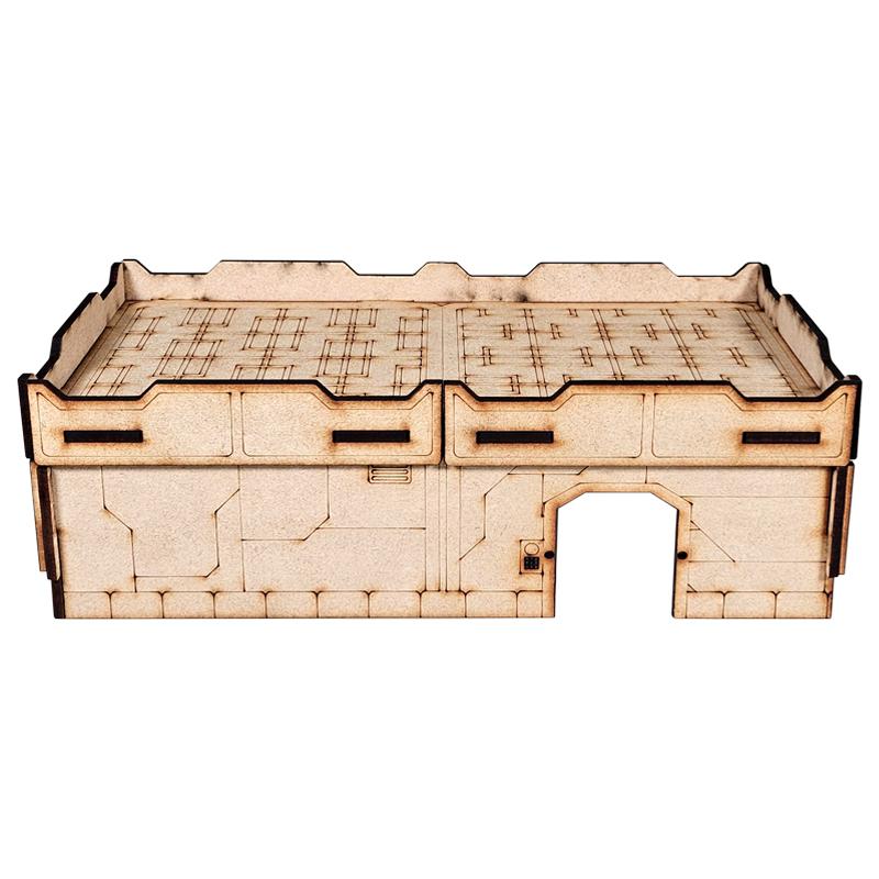 The Varuna terrain kit can be used as a standalone piece of terrain of combined with others in the range to create larger structures. All of our Infinity terrain is interchangeable and modular. The Colour Forge Infinity Infinity Terrain - Varuna - TCF-SCI-016 - 5060843103509