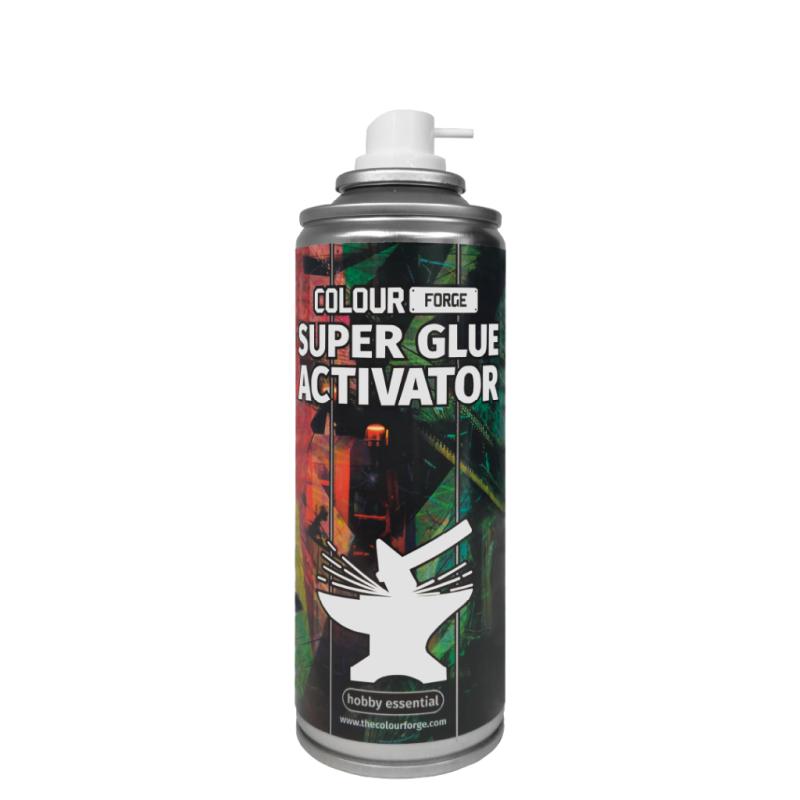 The Colour Forge Super Glue Activator accelerates curing, enhances adhesion, is incredibly easy to apply, and can be used on virtually all modelling materials. The Colour Forge The Colour Forge Super Glue Activator 200ml - TCF-SGA-001 - 5060843104766