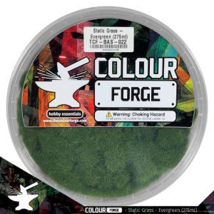 The Colour Forge Static Grass - Evergreen - TCF-BAS-022 - 5060843101055