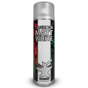 The Colour Forge    Colour Forge Spray: Matt White (500ml) - TCF-SPR-002 - 5060843100935