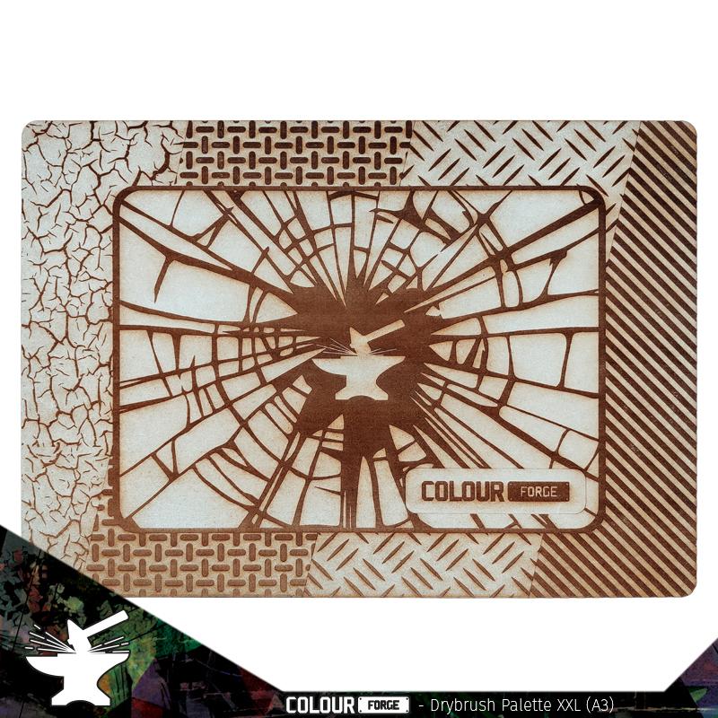 Dry Brush Palette - XXLAre you looking to take your The Colour Forge Dry Brush Palette - XXL - TCF-ACC-023 - 5060843103486