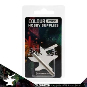 The Colour Forge 3x2mm Neodymium Magnets (N52) (50) - TCF-N52-32 - 5060843100690