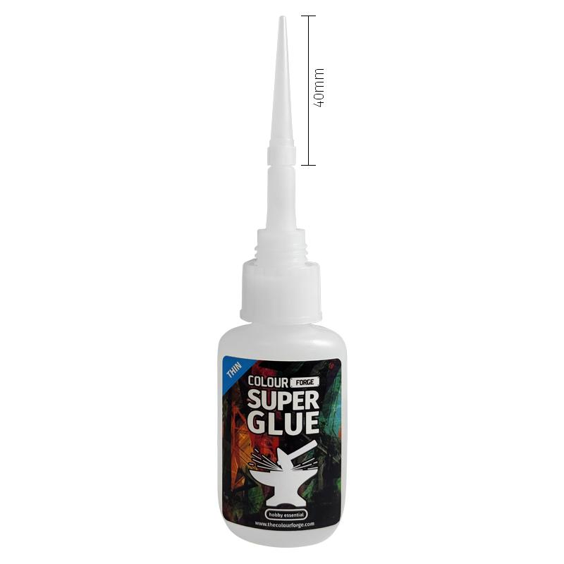 Precision Glue Application Tips are the perfect way to ensure your assmebly is clean and exactly as you want it.The Colour Forge tips are made of a durable plastic meaning they are reusable. They fit perfectly onto our super glue bottles and can be removed between uses for storage. Use a pin or small needle to prevent any blocking during storage or drying.Each tip has a pre-cut hole in the top measuring approximatley 0.75mm.Contents:5x Precision Glue Application Tips The Colour Forge Precision Glue Application Tips - TCF-HBT-001 - 5060843101079