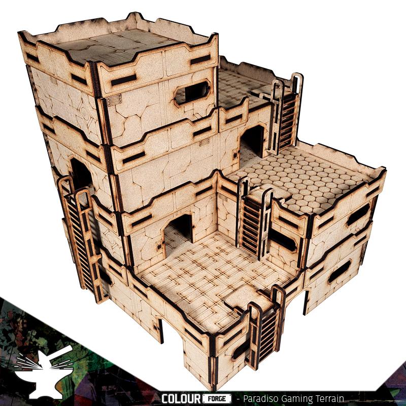 ParadisoThe Paradiso terrain kit from the Colour Forge is perfect The Colour Forge Infinity Infinity Terrain - Paradiso - TCF-SCI-019 - 5060843103530