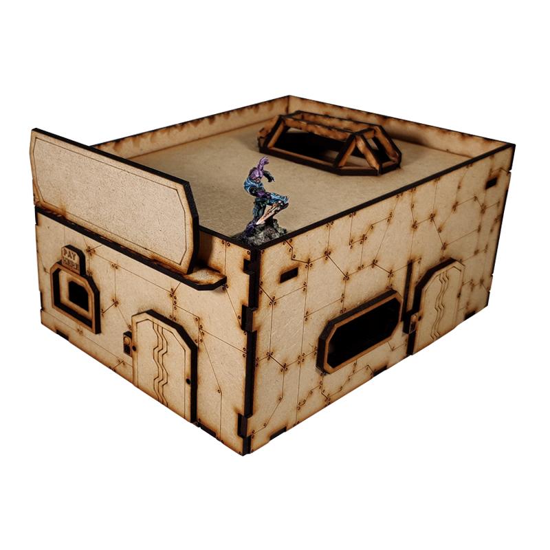 Dimensions: (Base width: 225mm) (Array width: 150mm) (Height: 95mm) The Colour Forge Sci-Fi Exchange - TCF-SCI-012 - 5060843101543