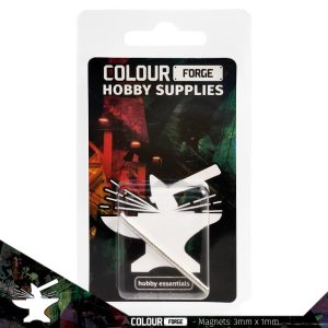 The Colour Forge 3x1mm Neodymium Magnets (N52) (50) - TCF-N52-31 - 5060843100676