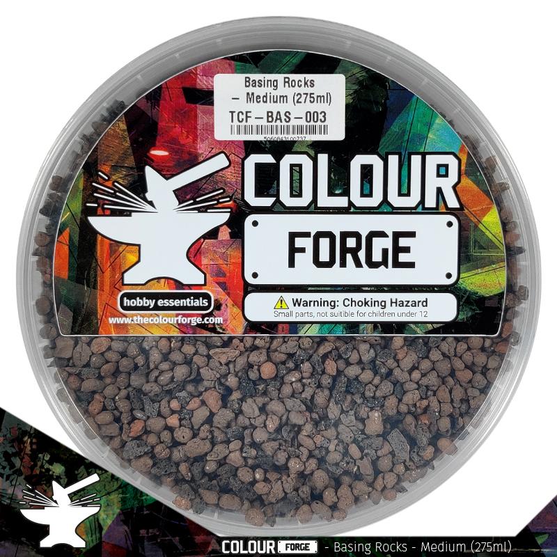 Use our super lightweight Basing Rocks to add depth to your model bases. The Colour Forge Basing Rocks - Medium - TCF-BAS-003 - 5060843100737