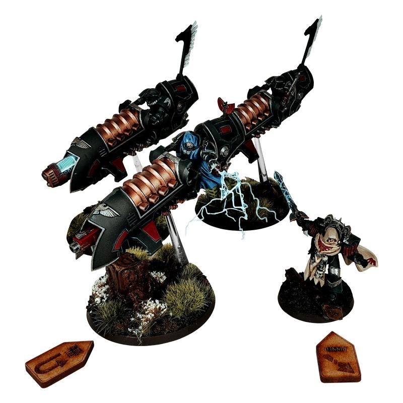 cut 3mm MDF, this set of tokens will be indispensable in helping you The Colour Forge Heresy Status Marker Set - TCF-ACC-021 - 5060843103462