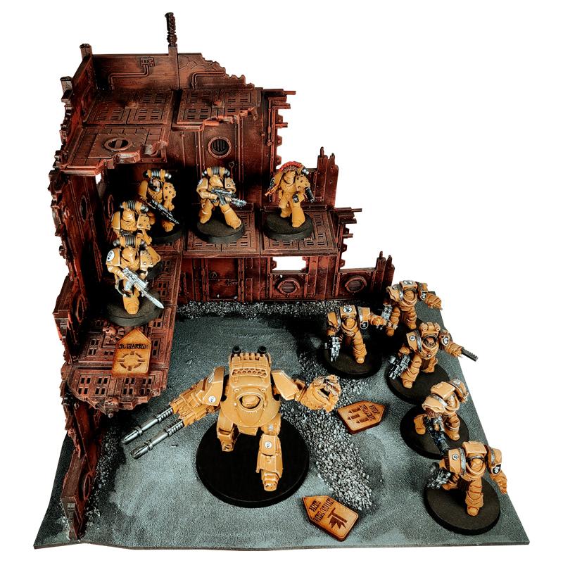 Heresy Reaction Marker SetThe Heresy Reaction Marker Set from the Colour Forge is the perfect addition to any of your heretical shenanigans on the gaming table! Made from precision laser cut 3mm MDF, this set of tokens will be indispensable in helping you track all of those different reactions that occur in game. The Heresy Reaction Marker Set comprises :-X2 Advance markersX2 Withdraw markersX2 Return Fire markersX2 Evade markersX2 Overwatch markersX2 Hold The Line markersX2 Combat Air Patrol markersX2 Death Or Glory markersX7 Interceptor markersX1 Legion markerDimensions - 167mm x 114mm x 3mm The Colour Forge Heresy Reaction Marker Set - TCF-ACC-020 - 5060843103455