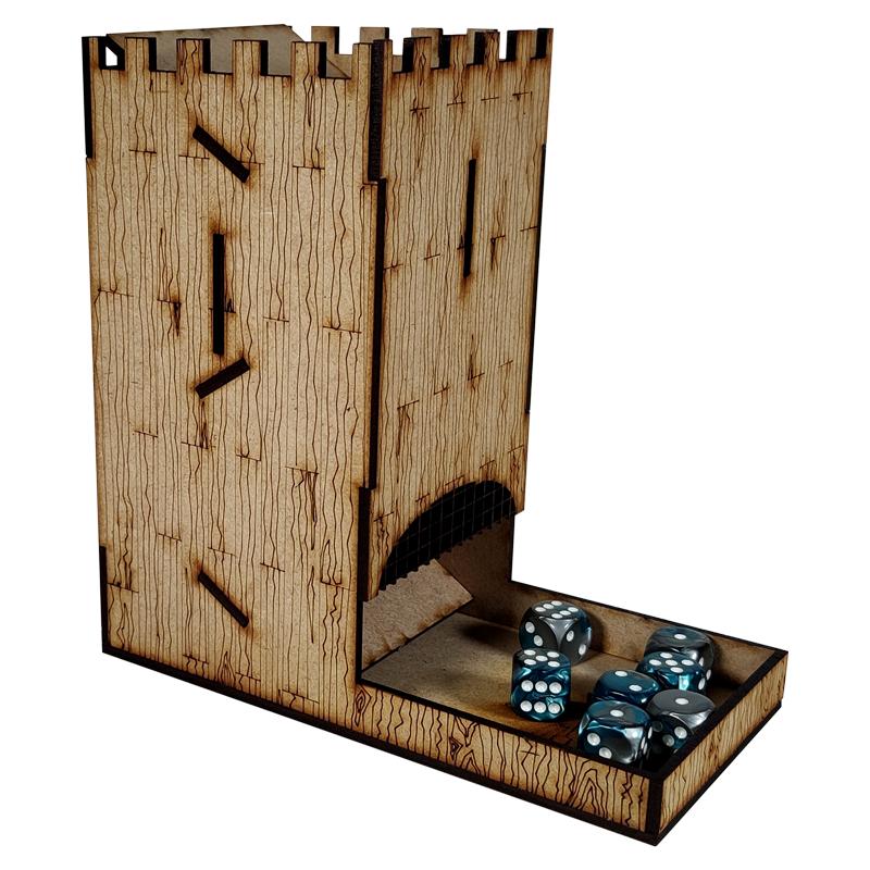 find itself a prime spot on any gaming table and be the envy of players The Colour Forge Dice Tower - Palisade - TCF-ACC-013 - 5060843102403