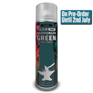 The Colour Forge Colour Forge Spray: Warmonger Green (500ml) - TCF-SPR-041 - 5060843106142