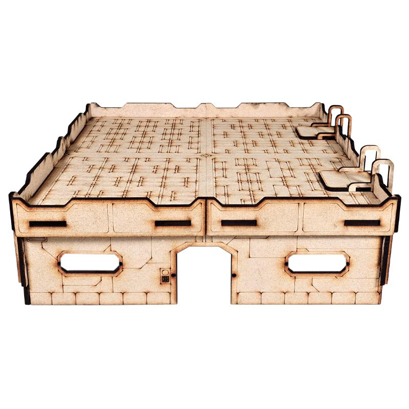 The Svalarheima terrain kit from the Colour Forge is perfect for games of Infinity and will provide you with a great looking piece of terrain for you to fight over! The Colour Forge Infinity Infinity Terrain - Svalarheima - TCF-SCI-018 - 5060843103523