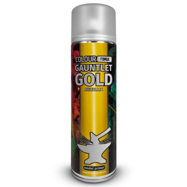 The Colour Forge    Colour Forge Spray: Gauntlet Gold (500ml) - TCF-SPR-019 - 5060843101321