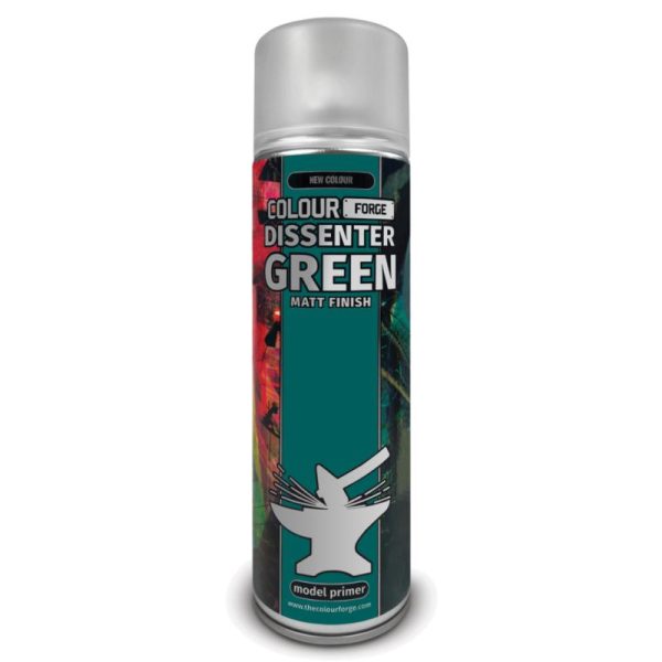 The Colour Forge    Colour Forge Spray: Dissenter Green (500ml) - TCF-SPR-043 - 5060843106166