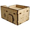 This Sci-Fi Hab Block Delta kit is the perfect addition to any 25-32mm sci-fi table!Dimensions: (Width:145mm) (Depth: 103mm) (Height: 82mm)This quick and easy to assemble kit is made from 3mm mdf and is cut with precision to ensure minimal effort removing it from the sprue.The door contains 2 holes for magnets, these measure 2mm wide by 3mm deep, there is a similar hole on the door frame. The roof is completely removable for access during gaming and modelling.This kit requires assembly. The Colour Forge Sci-Fi Hab Block Bravo - TCF-SCI-002 - 5060843100522