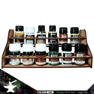 The Colour Forge Compact Paint Rack (Large Pots 30ml-40ml) - TCF-ACC-011 - 5060843102380