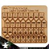 Legion Imperialis Token SetThis set of tokens from the Colour Forge is perfect for all your games of Legion Imperialis. This token set will allow you to keep track of all the important in-game effects, leaving you free to soak up the ambience of sending your massed legions to glory!Included in this set are :-X9 March tokensX10 Charge tokensX10 First Fire tokensX3 Fall Back tokensX8 Advance tokensDimensions L 202mm W 135mm H 3mm The Colour Forge Legions Imperialis Legions Imperialis Token Set - TCF-ACC-024 - 5060843103554