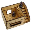 This Sci-Fi Hab Block Delta kit is the perfect addition to any 25-32mm sci-fi table!Dimensions: (Width:145mm) (Depth: 103mm) (Height: 82mm)This quick and easy to assemble kit is made from 3mm mdf and is cut with precision to ensure minimal effort removing it from the sprue.The door contains 2 holes for magnets, these measure 2mm wide by 3mm deep, there is a similar hole on the door frame. The roof is completely removable for access during gaming and modelling.This kit requires assembly. The Colour Forge Sci-Fi Hab Block Bravo - TCF-SCI-002 - 5060843100522