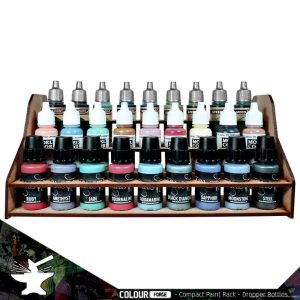 The Colour Forge Compact Paint Rack (Dropper Bottle) - TCF-ACC-003 - 5060843100614