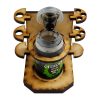 Can you name ANYTHING worse than spilling a brand new pot of Nuln Oil? We didn't think so.Let that be a thing of the past with our No Spills pot and brush holder.This gadget will save you time and money when painting by reducing the amount of time you spend mopping up puddles of liquid gold.PLUS it comes with handy brush holders that clip onto the side so your wash brushes are never far away!Precision cut from 3mm MDF. This kit is supplied unassembled.Pleae note, brushes and paint are not included. The Colour Forge No Spills - Paint Pot Holder - TCF-ACC-006 - 5060843100638