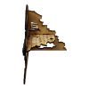 Sector Sept is a sci-fi terrain set designed for use with Warhammer 40,000, Infinity and much more!Dimensions: (Width: 220mm) (Depth: 110mm) (Height: 120mm)This quick and easy to assemble kit is made from 3mm mdf and is cut with precision to ensure minimal effort removing it from the sprue.This kit requires assembly. Models shown for scale and not included. The Colour Forge Sector Sept Ruins #2 - TCF-SSR-002 - 5060843101505